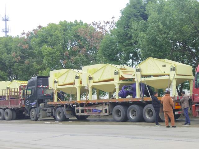 Sand Making and Washing Plant delivering to Hebei, China
